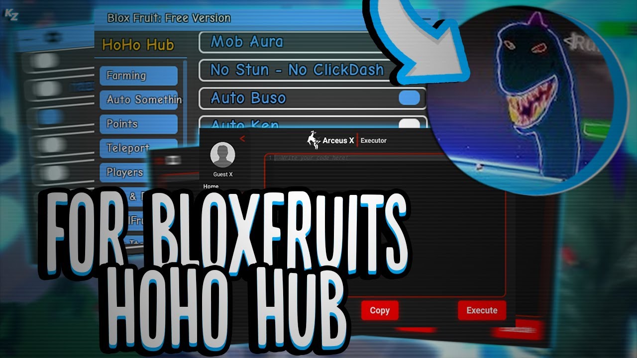 HoHo Hub V3 Blox Fruits Script