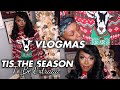 VLOGMAS : DAY 15 | HOW TO SLAY YOUR UGLY CHRISTMAS SWEATER... HAIR ... MAKE UP ... OUTFIT