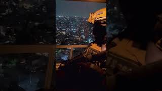 Patrullaje aéreo con elementos de la UMOE SSC CDMX