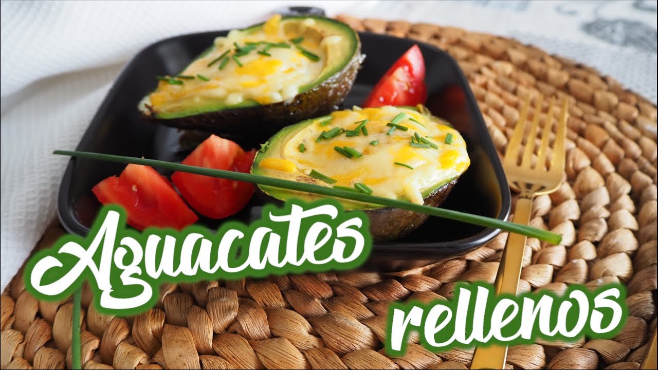 Aguacates rellenos de huevo y queso 😋🥑🥚🧀 RECETA FÁCIL Y RÁPIDA