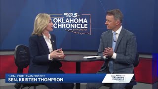 Oklahoma Chronicle State Sen. Kristen Thompson Talks Bills This Legislative Session