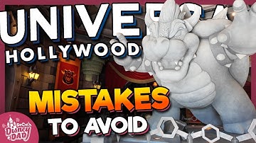 14 MISTAKES TO AVOID at Universal Studios Hollywood in 2025