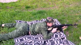 Начальное упражнение стрельб из АК-74