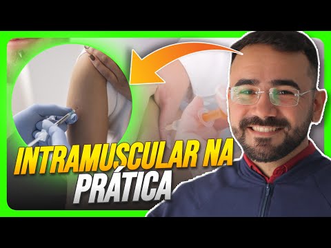 INJEÇÃO INTRAMUSCULAR NO DELTOIDE NA PRÁTICA!