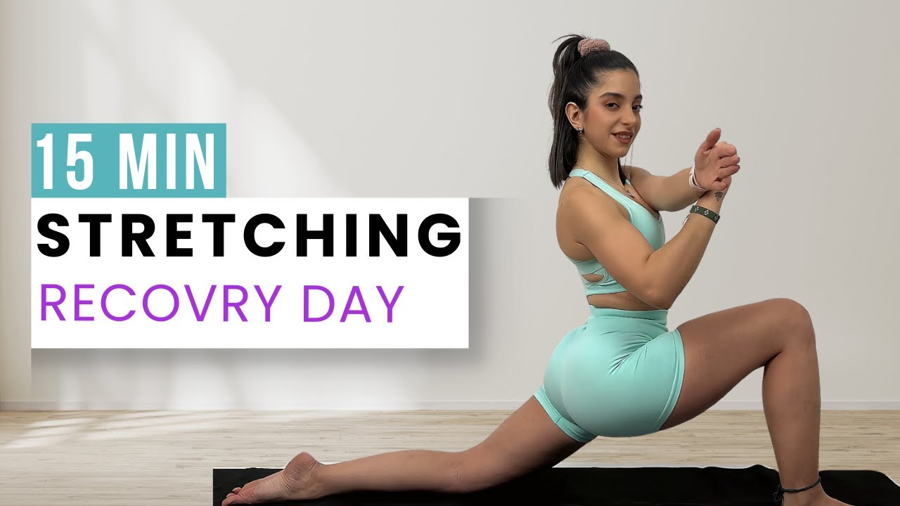 15 MIN FULL BODY STRETCH – Best Rest Day Routine at Home - YouTube