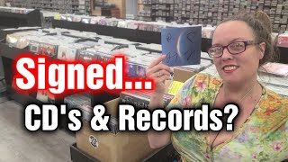 Signed CDs & Vinyl Record Inserts + A New Restock Box!