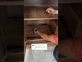 DIY smart furniture - Wooden cabinet with 2 creative hidden compartments #furniture #hidden #viral