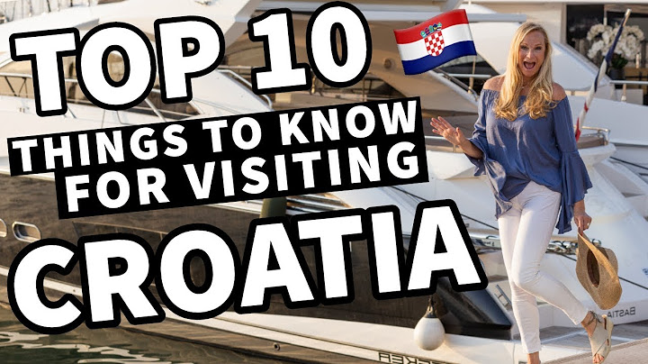 Know Before you go to CROATIA! 🇭🇷  [Best of Croatia Tips]