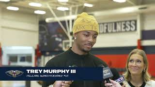 Trey Murphy III | Pelicans End of Season Media Availability 4/30/2024