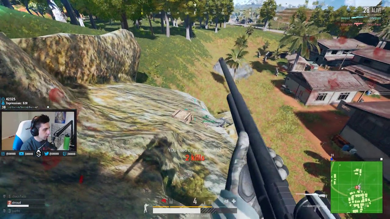 360 noScope by Shroud