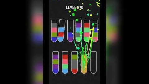 Water sort puzzle level 270