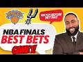 Knicks vs Spurs: How Should You Bet NBA Finals Game 1? | Best NBA Picks June 3, 2026