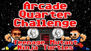 ARCADE QUARTER CHALLENGE #1 | TMNT Arcade Game (Konami 1989) | LONGPLAY w/ ENDING