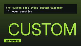 Wordpress: Wordpress Custom taxonomy template (2 Solutions!!)