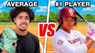 I Challenged an ELITE Softball Player
