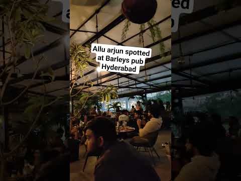 allu arjun spotted