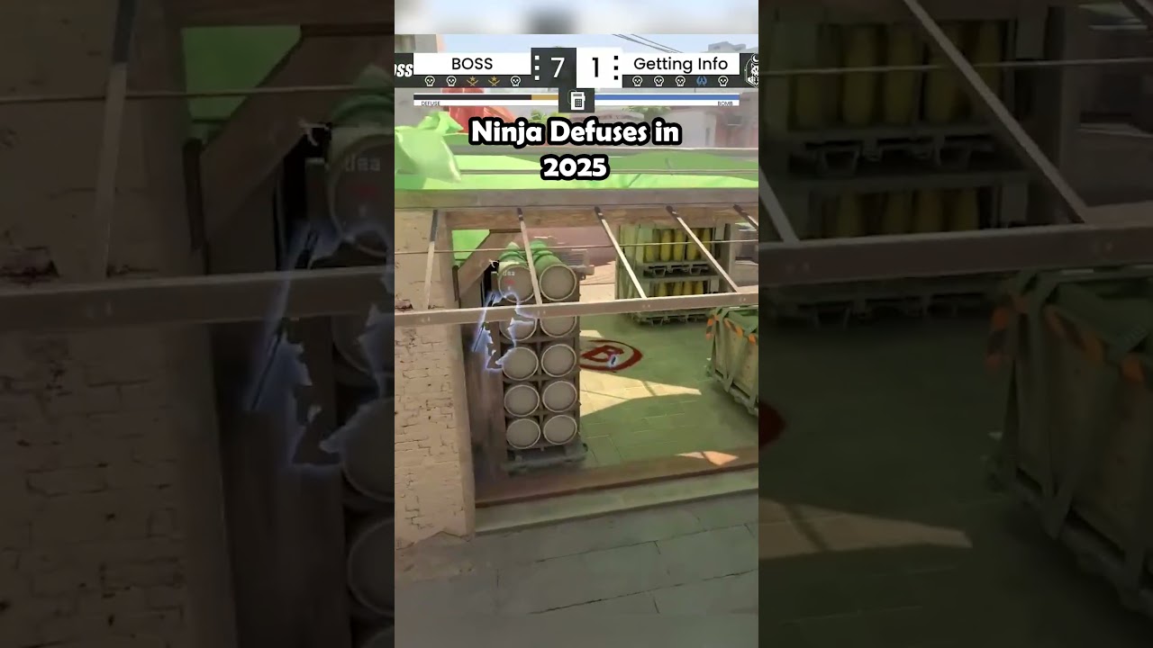 Ninja defuses in the big 2025 💀 
