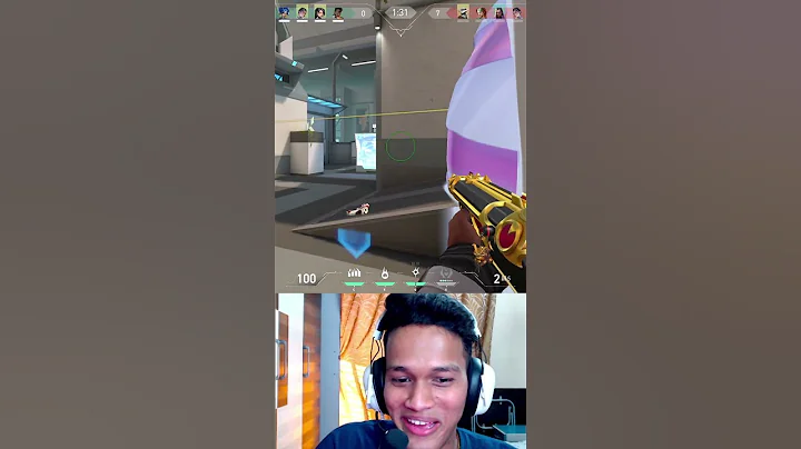 When Your Aim is Not Working So You Pull This out in Valorant #valorant #gaming #shorts