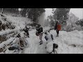 EXTREME MANANG RIDE (The Final Countdown) || Snow Motovlog ||Wild Accident|| WATCH AT YOUR OWN RISK