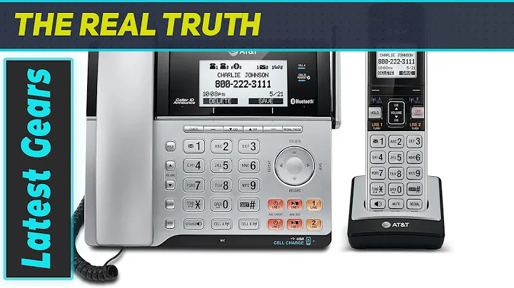 AT&T TL86103 2-Line Corded/Cordless - The Ultimate Small Business & Home Office Phone System