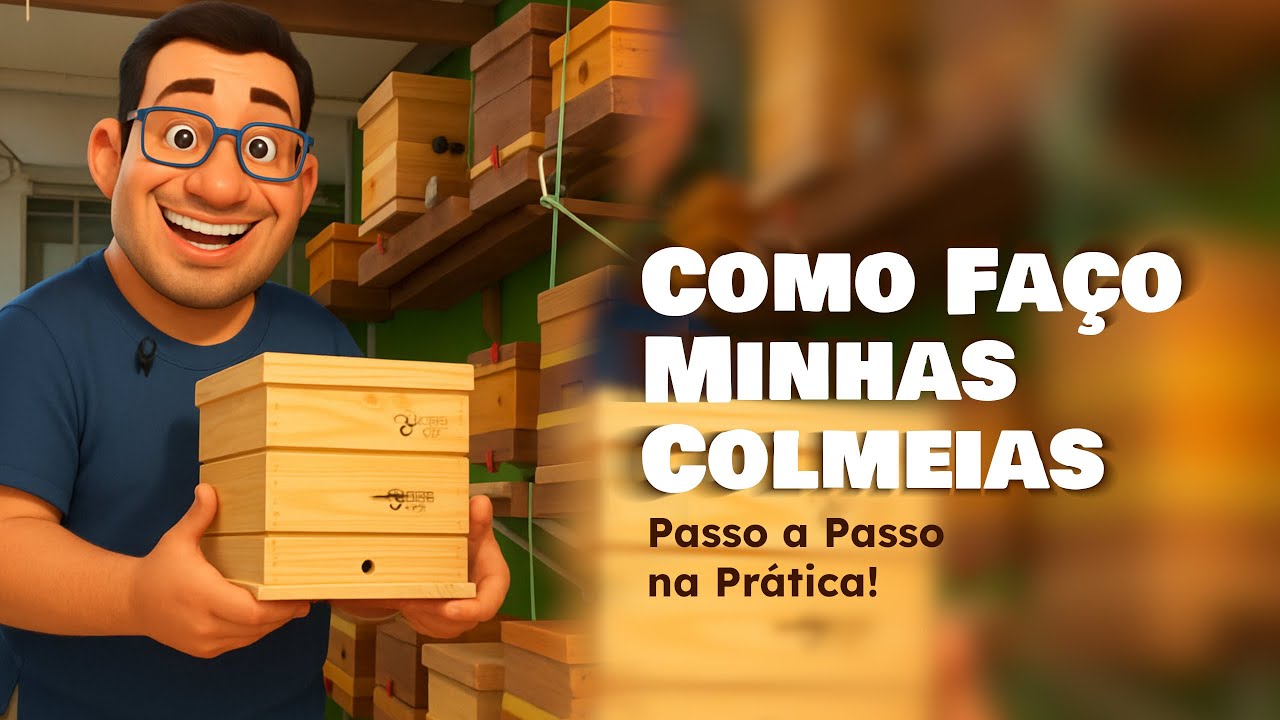 Como Eu Faço Minhas Colmeias para Abelhas Sem Ferrão 🐝 | Passo a Passo na Prática!