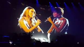 Mariah Carey and Whitney Houston Live at Cracow. When you believe.