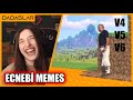 Pqueen - ECNEBİ MEMES V4-V5-V6 İzliyor !