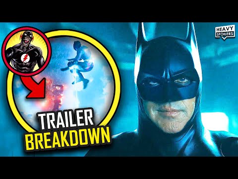 THE FLASH Trailer Breakdown | Easter Eggs, Batman, Supergirl, Zod, Reaction And Things You Missed