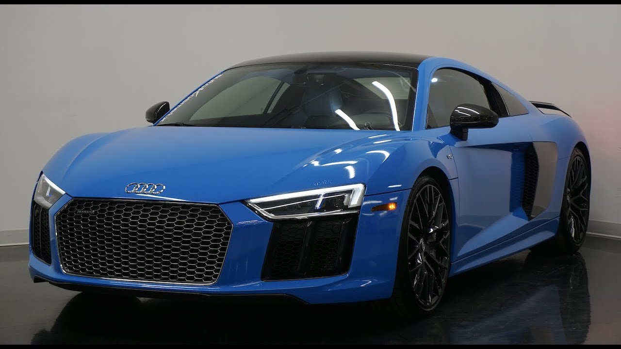 Audi R8 V10 Plus - Revs + Walkaround in 4k - YouTube