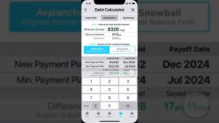 Karma Financial - Debt Calculator Walkthrough