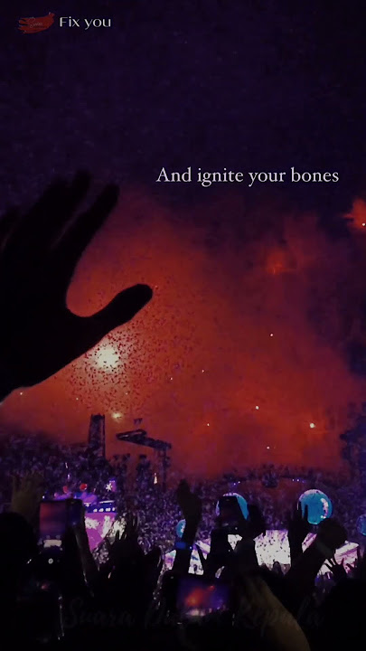 Coldplay - Fix you #storywa #liveconcert