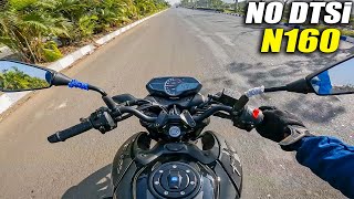 2024 Bajaj Pulsar N160 No DTSi Ride Review - Best Looking 160cc Bike in India?