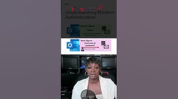 What the Heck is Modern Authentication for Non-Techy Outlook Users.