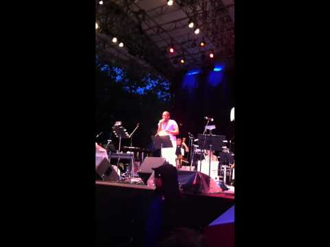 Reggie Bennett performing at SummerStage, NYC 8.6.11