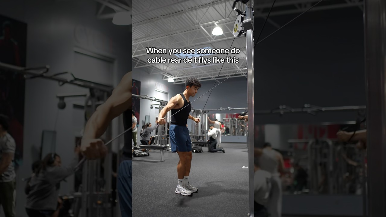 The BEST Way to do Reverse Flys for Rear Delts