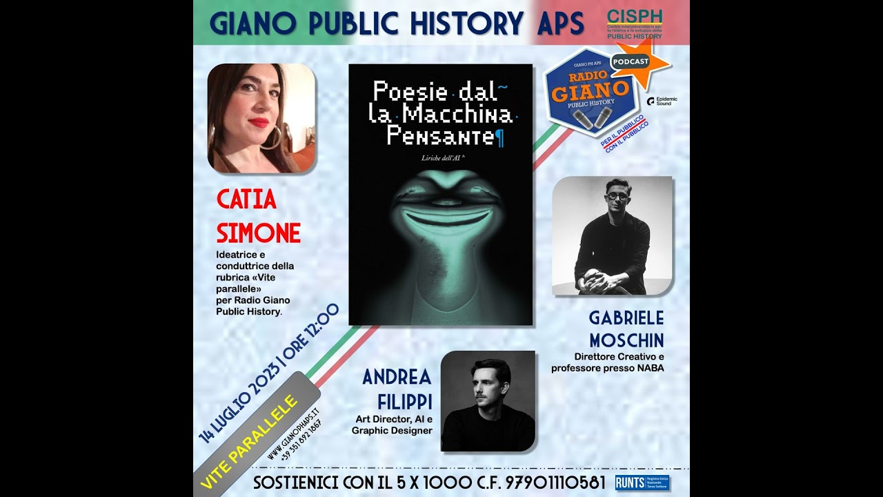 POESIE DALLA MACCHINA PENSANTE. LIRICHE DELL’AI | Gabriele MOSCHIN, Andrea FILIPPI