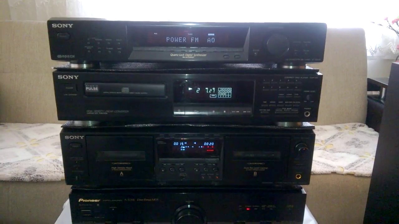 SONY ステレオチューナー ST-SE570 Sony ST-SE570 AM-FM Stereo Tuner - YouTube