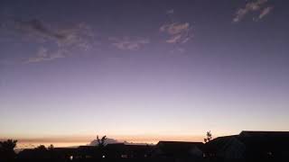 Sunset Timelapse | Orange horizon | Arcturus-set | September 20th 2022