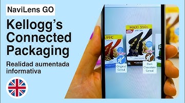 Information in Augmented Reality on consumer products. Kellogg