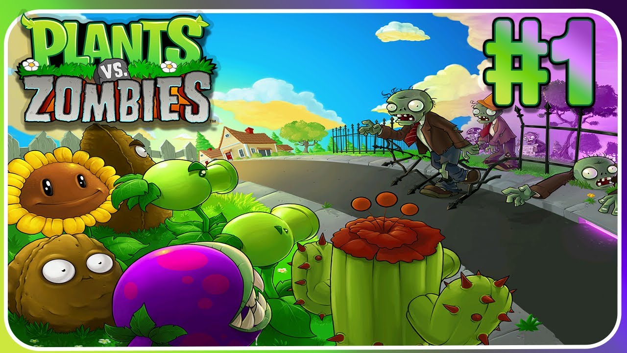 Plants Vs Zombies - Episode 1 - The Zombies Are Coming - YouTube