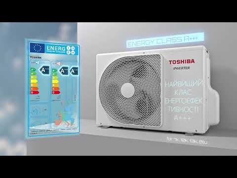 Кондиціонер Toshiba Shorai Edge RAS-13J2KVSG-UA/RAS-13J2AVSG-UA (до -15°С), відео 1