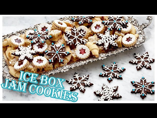 Anna Bakes Delightful Ice Box Jam Cookies!