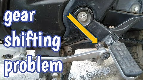 TVs Apache RTR Gear Shifting Problem Solve