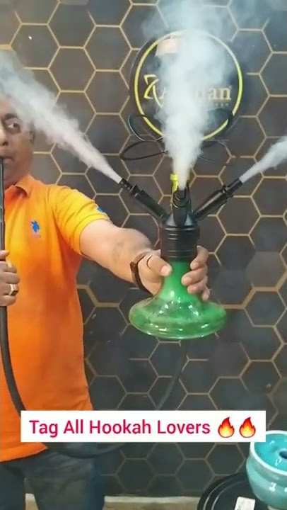 Alshan New Colorful 4 Pipes Hookah 🔥🔥 | New Stock | Premium Quality #viral #hookah #shisha #shorts