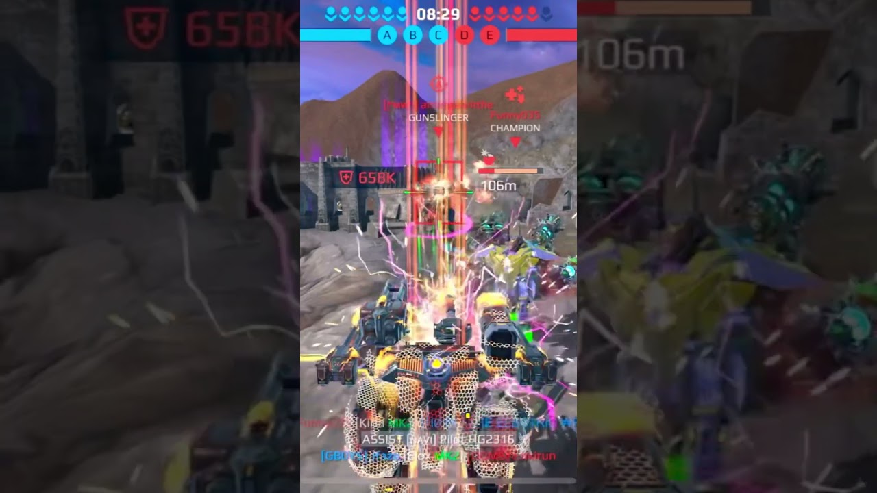 New Blaze Hastatus War Robots Update 11.6 