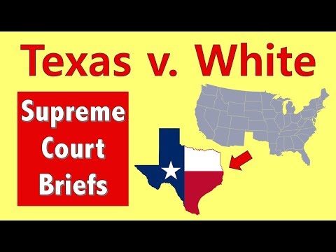 Can Texas Secede From the Union? | Texas v. White