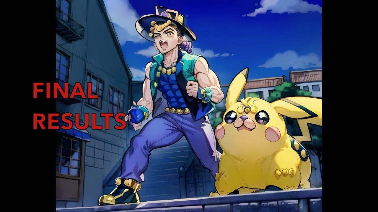 Pokemon Characters As JoJo Versions (Is That A JoJo Reference?)