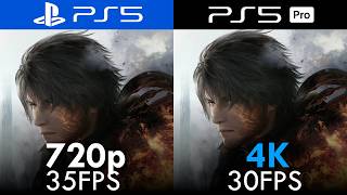 🔵[4K] ¿Arreglado en 2026? | Final Fantasy 16 en PS5 vs PRO [FPS+Resolucion]