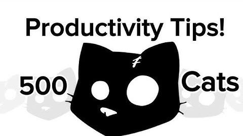 7 Oct Cats Task Productivity Tips! || Youtube video code || 500 Cats Task #7oct