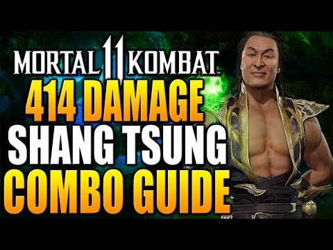 Mortal Kombat 11 - 414 DAMAGE SHANG TSUNG COMBO TUTORIAL - Daryus P